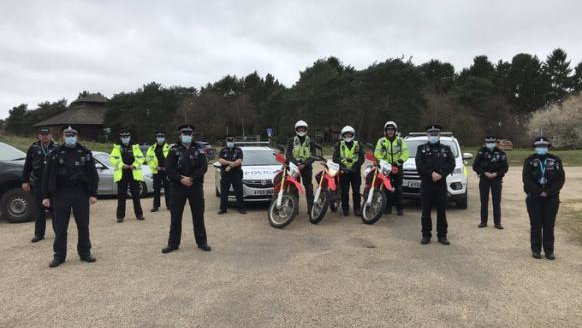 off road coppers thetford forest